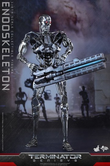 Hot Toys – MMS352 – 魔鬼終結者：創世契機【內骨骼】Endoskeleton 1/6 比例人偶作品