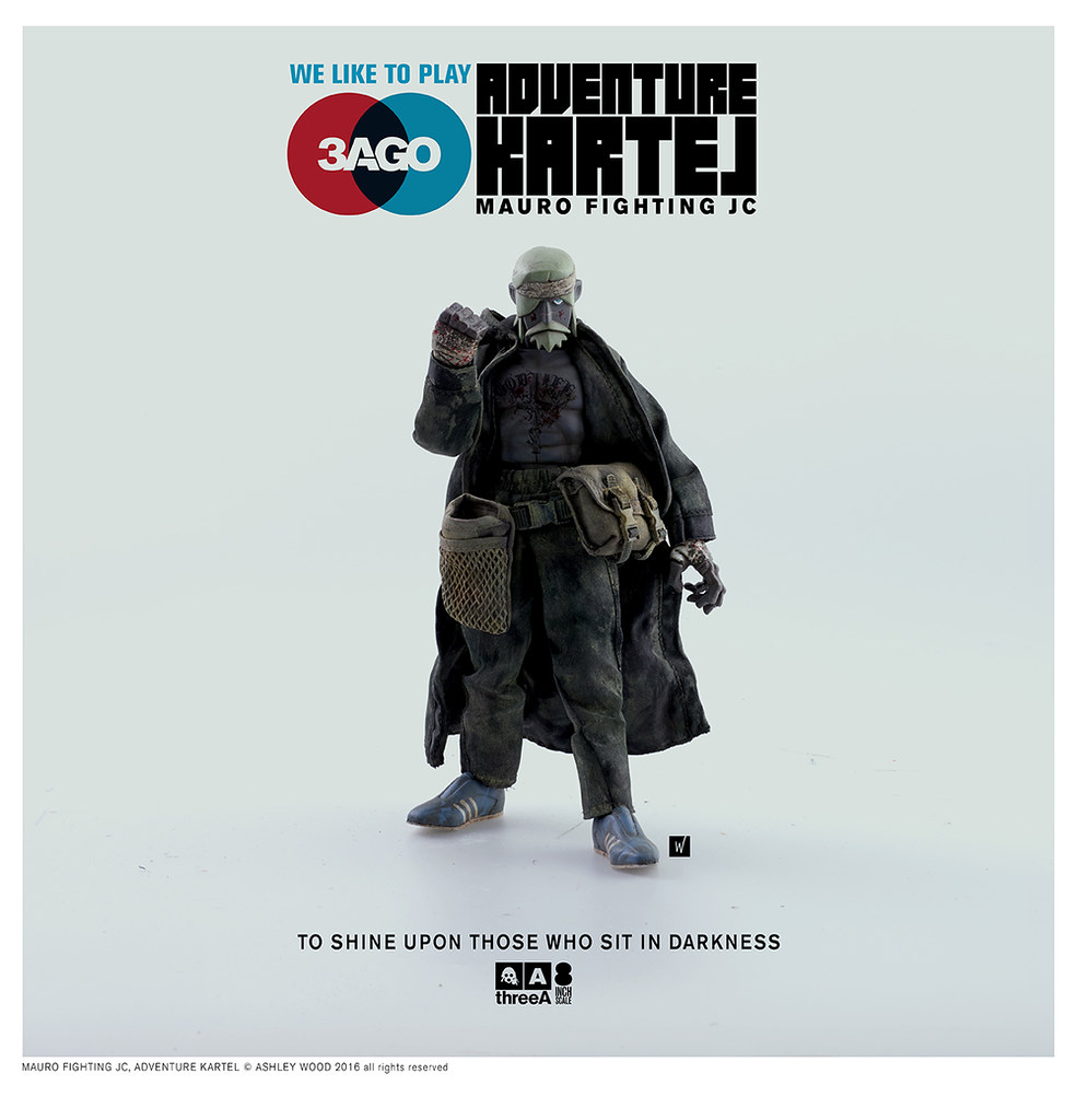 threeA【3AGO。第二彈】Adventrue Kartel 系列 8 吋人偶作品