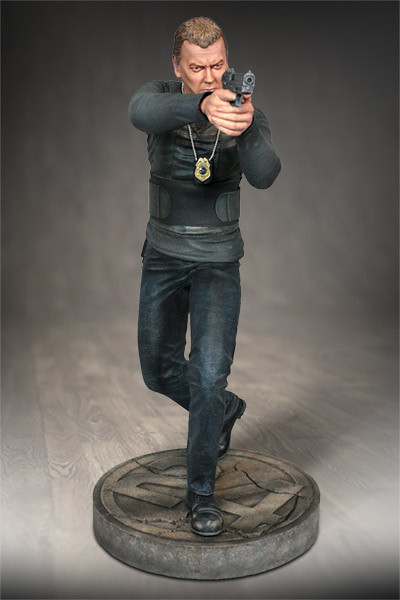 Hollywood Collectibles Group【傑克．鮑爾】24小時反恐任務 Jack Bauer 1/4 比例 雕像作品