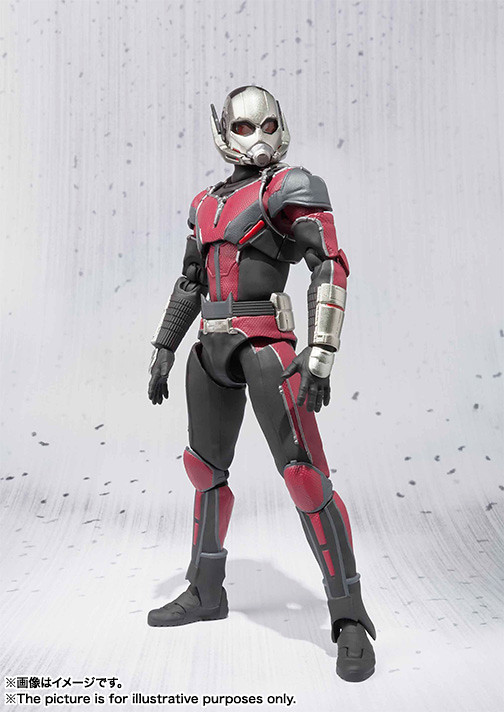新版造型登場！S.H.Figuarts 《美國隊長3：英雄內戰》蟻人