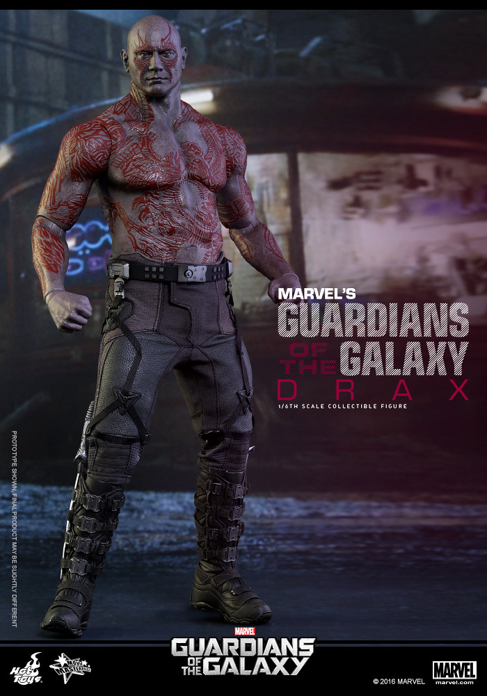 Hot Toys – MMS355 – 星際異攻隊【毀滅者：德拉克斯】Drax 1/6 比例人偶作品