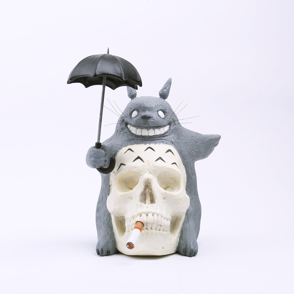 KILAS【死亡龍貓】My Neighbor KILAS Figurine Natural (Totoro)