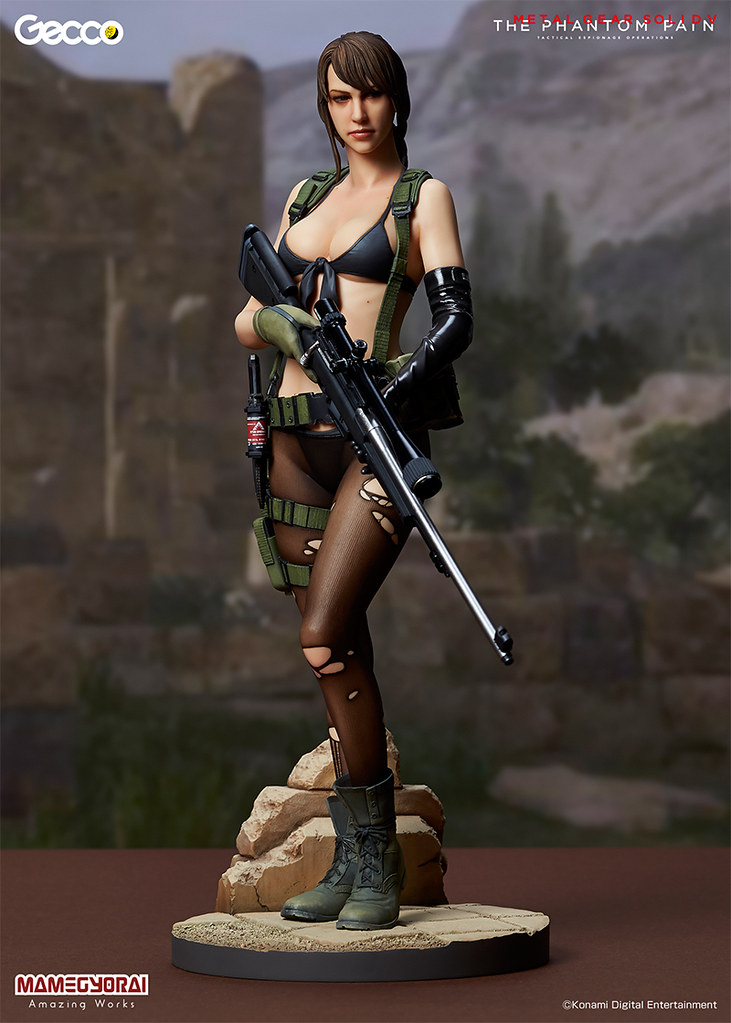 Gecco【性感女狙擊手：Quiet】潛龍諜影V：幻痛 1/6 比例全身雕像