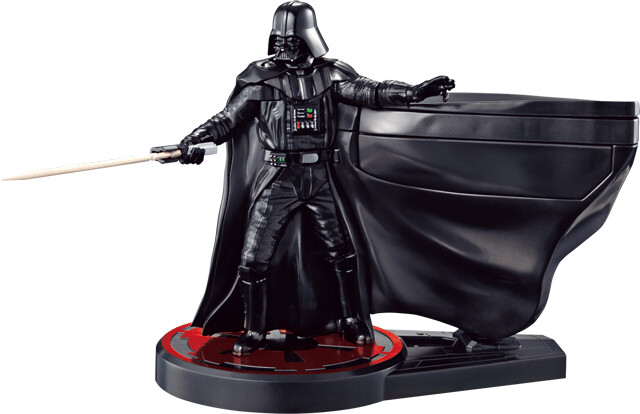 【官圖&宣傳影片公開！】剔個牙也霸氣十足！BANDAI 推出超威的黑武士牙籤光劍收納盒