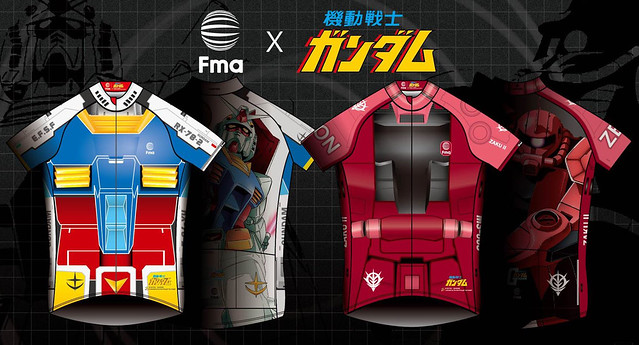 白色惡魔 V.S 紅色彗星！Fma 《機動戰士鋼彈》授權車衣
