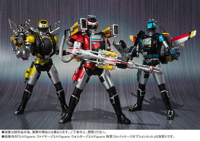 S.H.Figuarts 《特警威士邦》對應配件組合