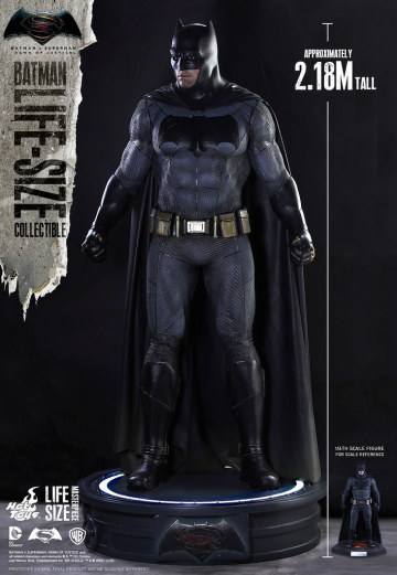 Hot Toys – LMS002 – 蝙蝠俠對超人：正義曙光【1：1 蝙蝠俠】Batman 真人比例作品