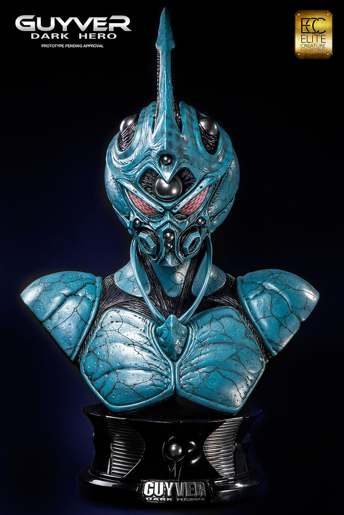 Elite Creature Collectibles - 《強殖裝甲：暗黑英雄》Guyver 1:1胸像