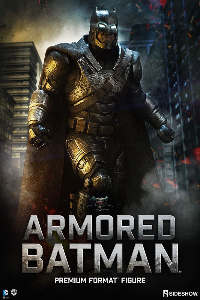 Sideshow Collectibles【重裝蝙蝠俠】Armored Batman 1/4 比例 全身雕像