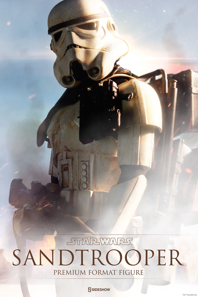 Sideshow Collectibles【沙漠暴風兵】Sandtrooper 1/4 比例 全身雕像