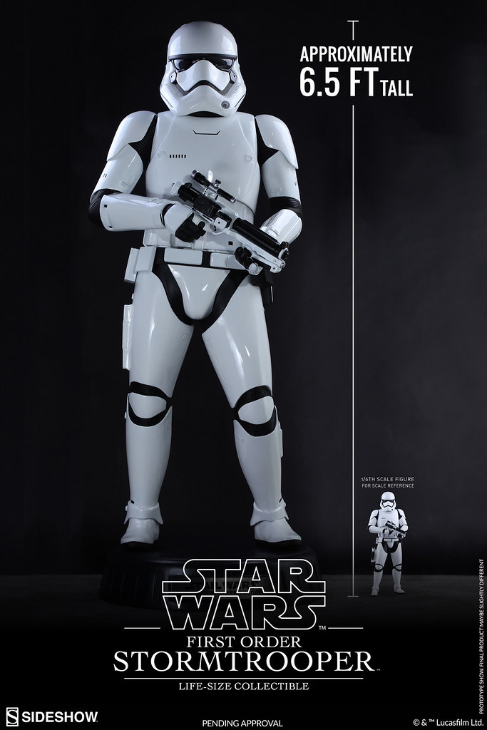 Hot Toys – LMS003 – STAR WARS：原力覺醒【第一軍團暴風兵】First Order Stormtrooper 真人比例作品