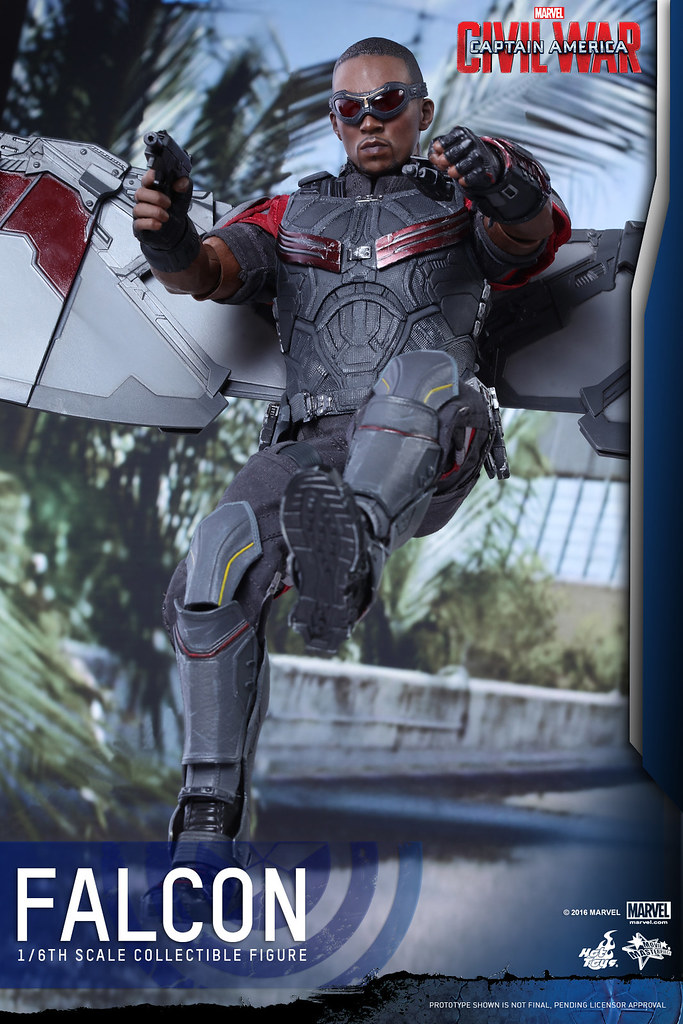 Hot Toys – MMS361 – 美國隊長3：英雄內戰【獵鷹】Falcon 1/6 比例人偶作品