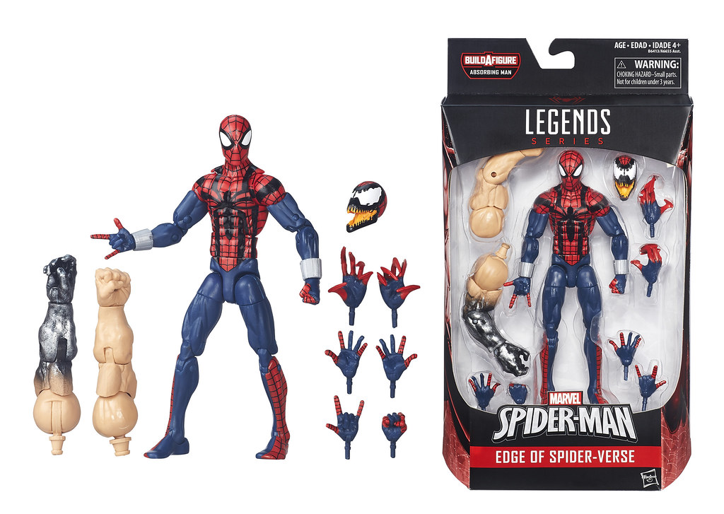 HASBRO Marvel Legends 系列【2016 第一波：Spider-Man】漫威蜘蛛人傳奇系列 6吋