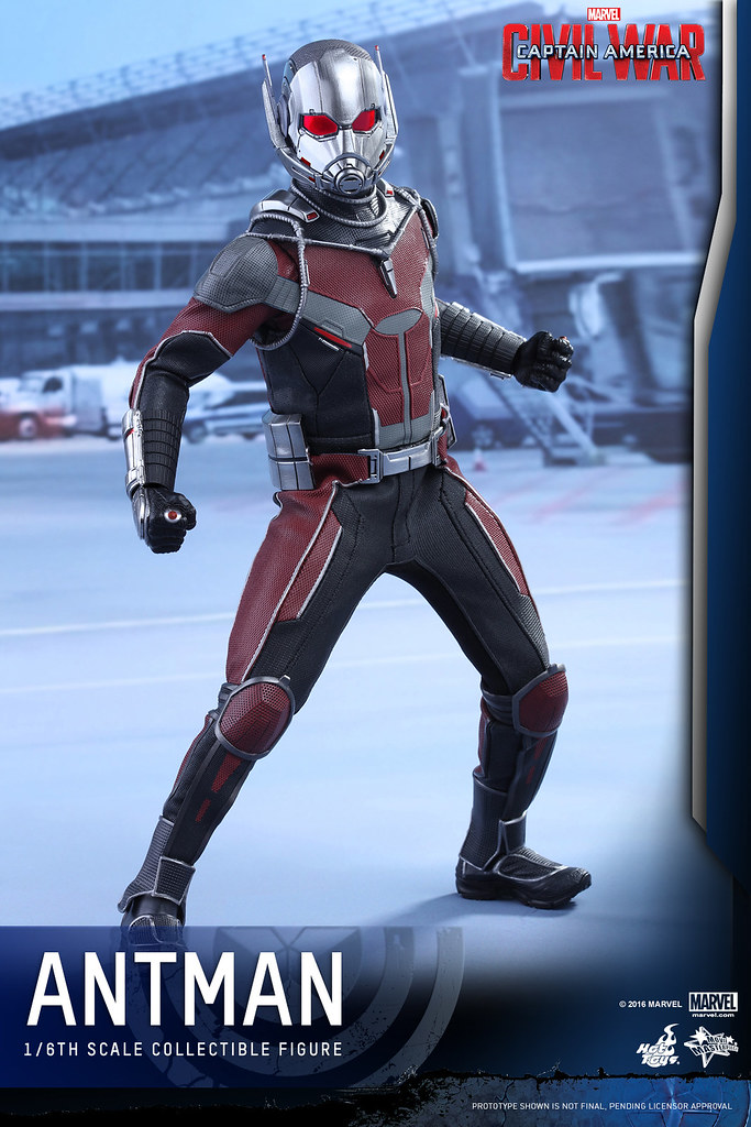Hot Toys – MMS362 – 美國隊長3：英雄內戰【蟻人】Ant-Man 1/6 比例人偶作品