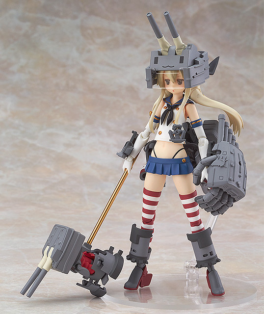 《艦娘》合金島風 【合金材質+可動關節】！