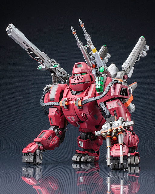 HMM 《洛伊德ZOIDS》格鬥金剛 Iron Kong 【對抗師團式樣】紅色版本！