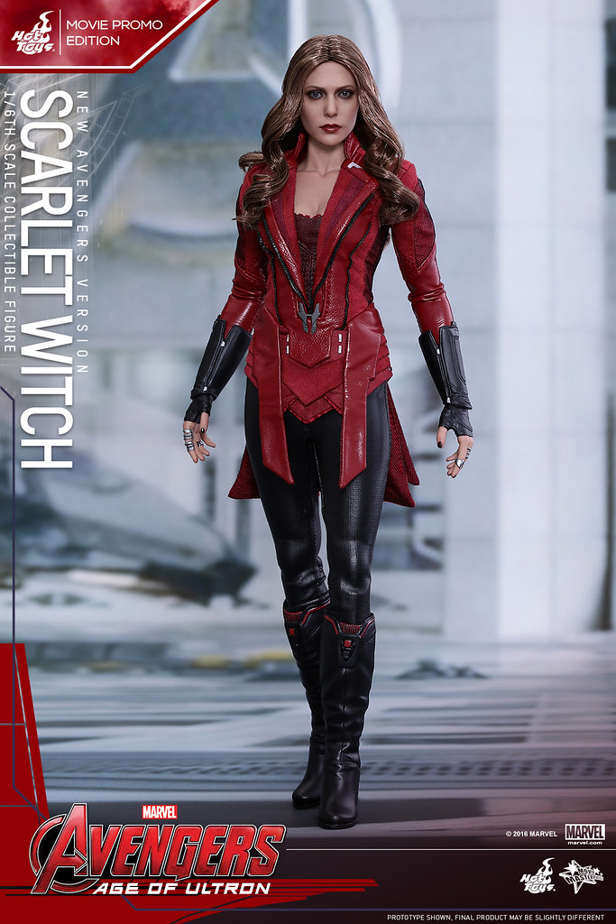 Hot Toys – MMS357 – 復仇者聯盟2：奧創紀元【緋紅女巫】Scarlet Witch 1/6 比例人偶作品
