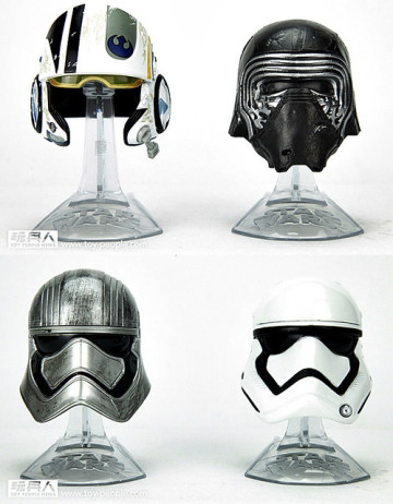 《星際大戰：原力覺醒》黑標系列全新合金頭盔Titanium Series Helmets & 6吋芮情境組Rey(Starkiller Base)