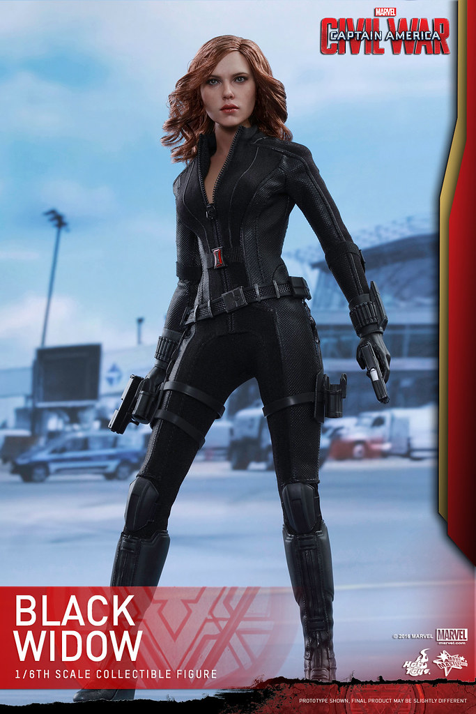 Hot Toys – MMS365 – 美國隊長3：英雄內戰【黑寡婦】Black Widow 1/6 比例人偶作品