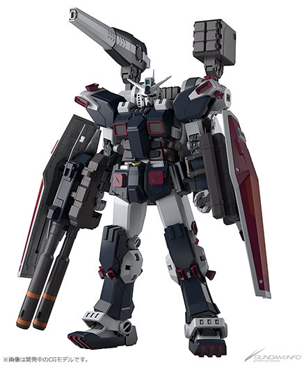 【更新官圖與販售資訊！】《機動戰士鋼彈 雷霆宙域戰線》全武裝鋼彈 (GUNDAM THUNDERBOLT Ver.) 1/100比例 組裝模型
