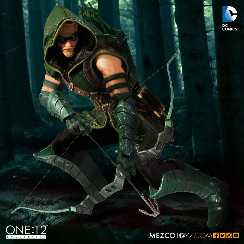 MEZCO – ONE:12 COLLECTIVE 系列【綠箭俠】Green Arrow