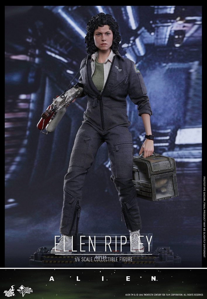 科幻恐怖經典再現！Hot Toys – MMS366《異形》1/6 比例【艾倫‧雷普莉准尉】Ellen Ripley