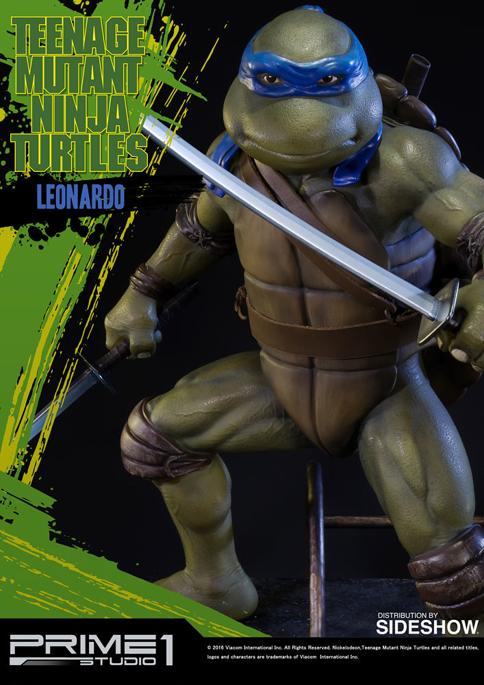 Prime 1 Studio 1990 忍者龜【李奧納多】TMNT Leonardo 1/4 比例全身雕像