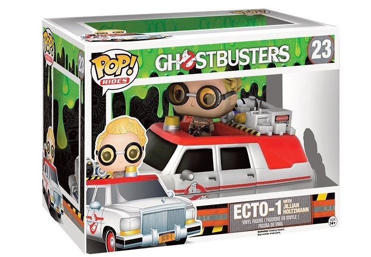 FUNKO RIDES 系列【吉琳安．霍茲曼 & Etco-1】魔鬼剋星：麻辣異攻隊 Ghostbusters 2016