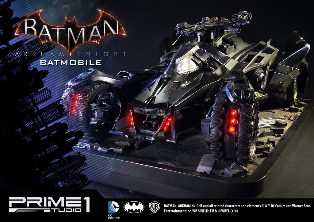 Prime 1 Studio 阿卡漢騎士【蝙蝠車】Batmobile 1/10 比例超巨大全車雕像 MMDC-03