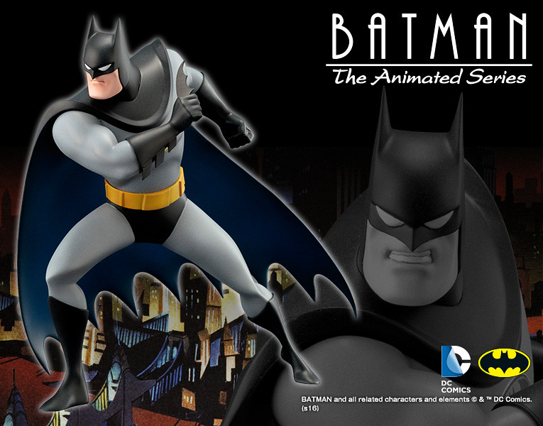 壽屋 ARTFX+ 系列【動畫版蝙蝠俠】Batman: The Animated Series 1/10 比例 全身雕像