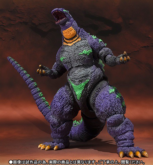 【夢幻的商品化！】S.H.MonsterArts 哥吉拉 feat.EVA-01