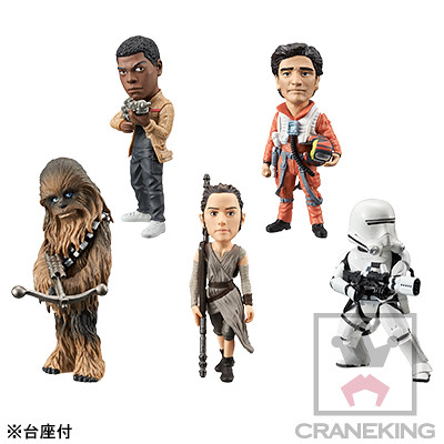 大好評《星際大戰：原力覺醒》WCF系列 續推「第二彈」！スター・ウォーズ／フォースの覚醒 vol.2