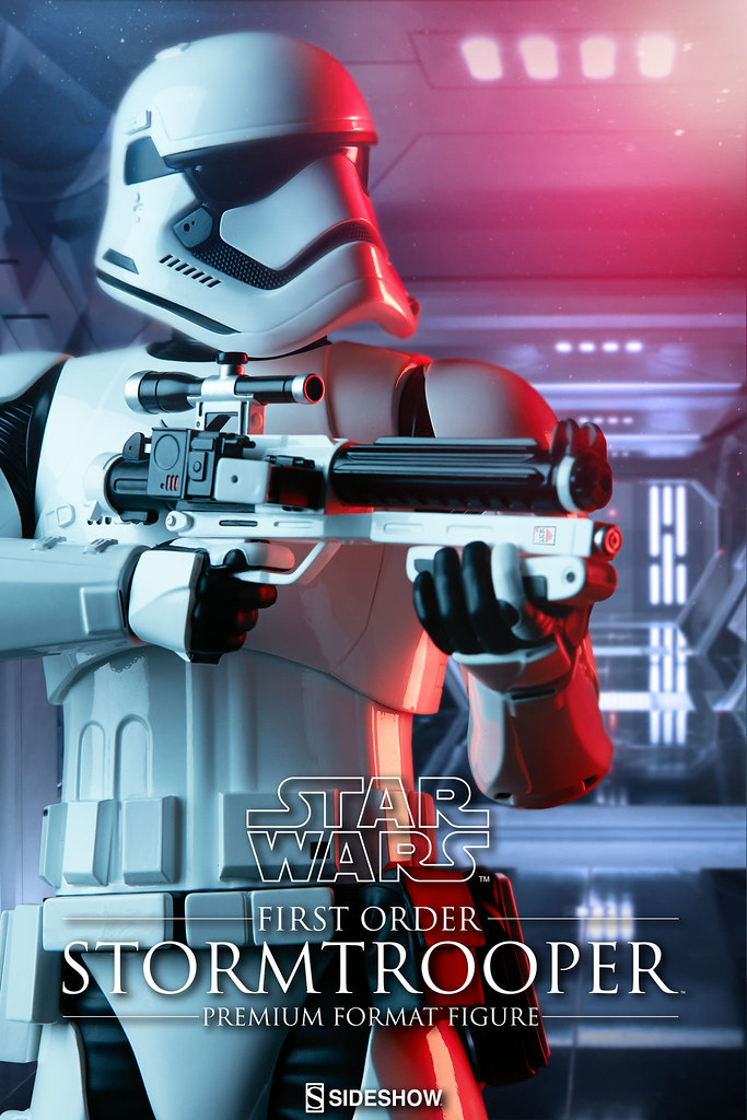 Sideshow Collectibles【第一軍團暴風兵】First Order Stormtrooper 1/4 比例 全身雕像