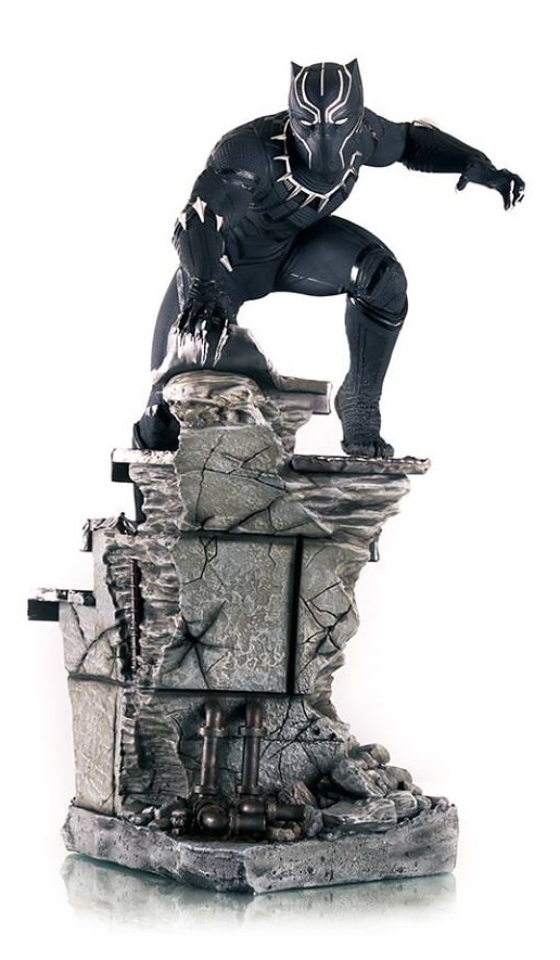 Iron Studios 美國隊長3：英雄內戰【黑豹】Black Panther 1/4 比例全身場景雕像