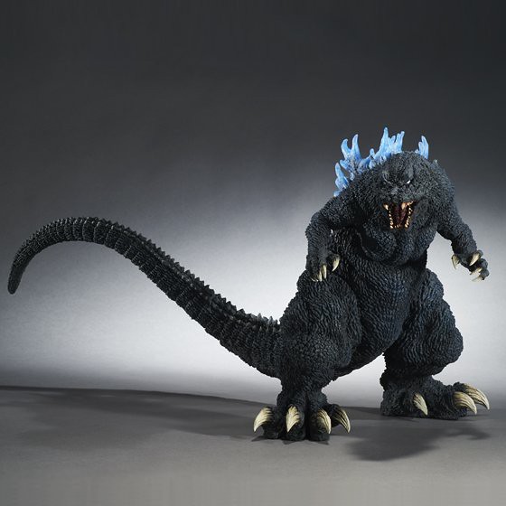 XPLUS 「巨大尺寸系列」 哥吉拉(2001)背鰭發光版本！ゴジラ(2001