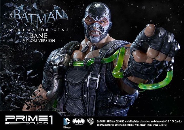 【完整官圖、販售資訊更新】Prime 1 Studio 蝙蝠俠：阿卡漢起源【毒液班恩】Venom Bane 1/3 比例超巨大全身雕像