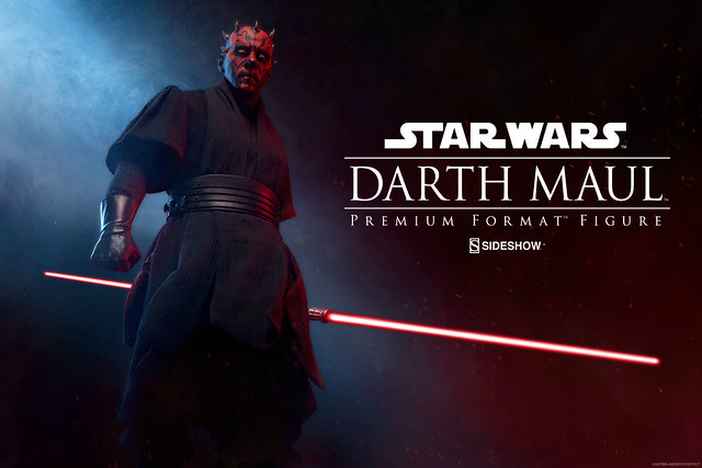Sideshow Collectibles【達斯．魔】Darth Maul 1/4 比例 全身雕像