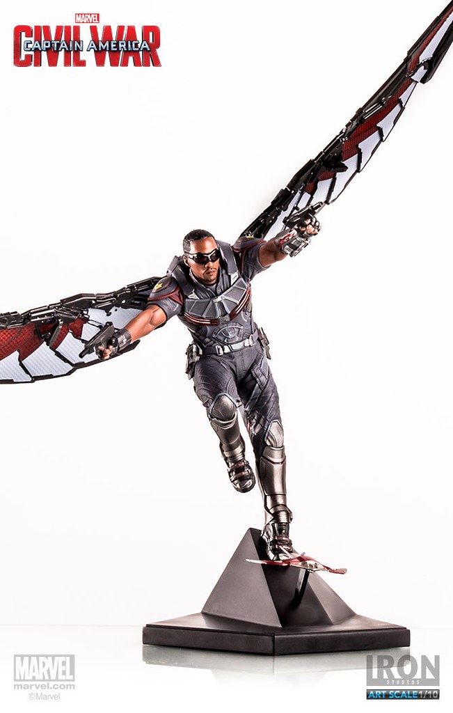 Iron Studios 美國隊長3：英雄內戰【獵鷹】Falcon 1/10 比例全身雕像