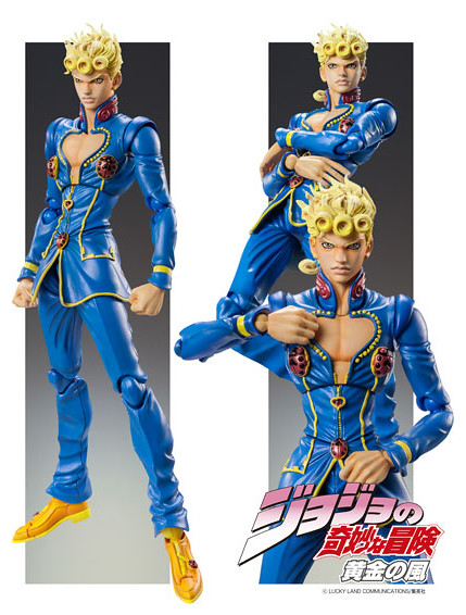 附「汐華初流乃」頭雕！JOJO冒險野郎第五部：喬魯諾‧喬巴拿2次色