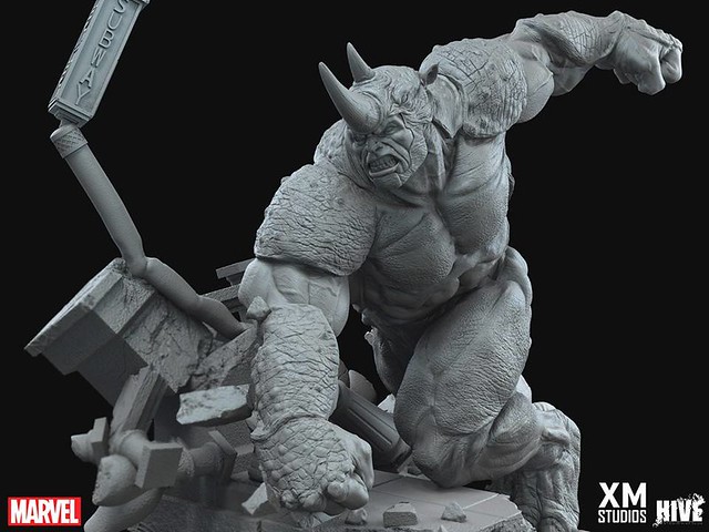 XM Studios®【犀牛人】Rhino 1/4 比例 全身雕像