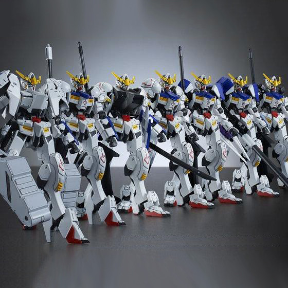 ＨＧ 1/144 《機動戰士鋼彈 鐵血的孤兒》獵魔鋼彈 多型態套裝版本！ガンダムバルバトス コンプリートセット