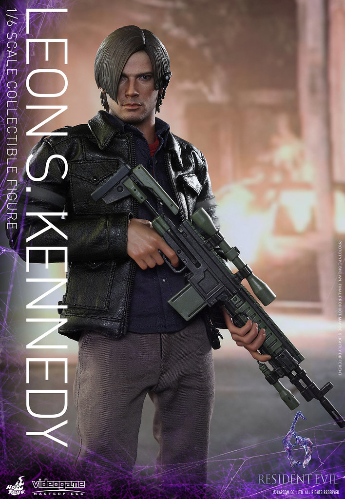 Hot Toys – VGM22 – 惡靈古堡6 【里昂】Leon S. Kennedy 1/6 比例人偶作品