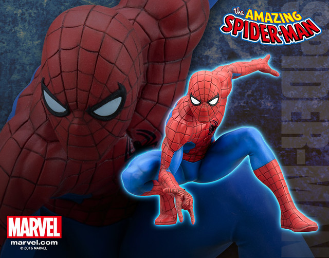 壽屋 ARTFX+ 系列【蜘蛛人】MARVEL NOW! the Amazing Spider-Man 1/10 比例 全身雕像