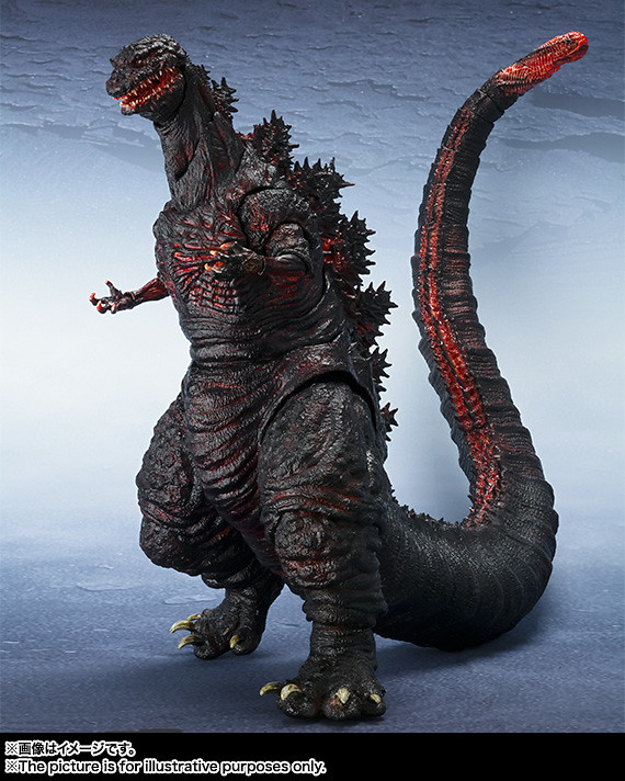 【新增官圖 & 販售資訊！】S.H.MonsterArts 哥吉拉 ゴジラ(2016) 超狂妄霸氣登場！！