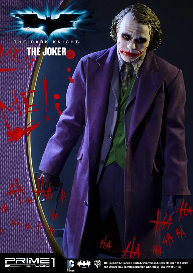 Prime 1 Studio 黑暗騎士【小丑】The Joker 1/2 比例超巨大全身雕像