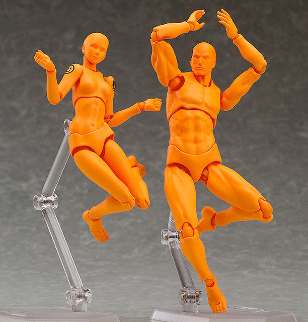 figma 次世代型 男、女性素體「GSC 15th紀念配色版」好評續推！figma archetype next:he/she