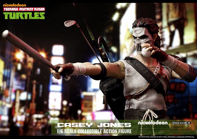 DreamEX 忍者龜系列【凱西．瓊斯】TMNT Casey Jones 1/6 比例人偶作品