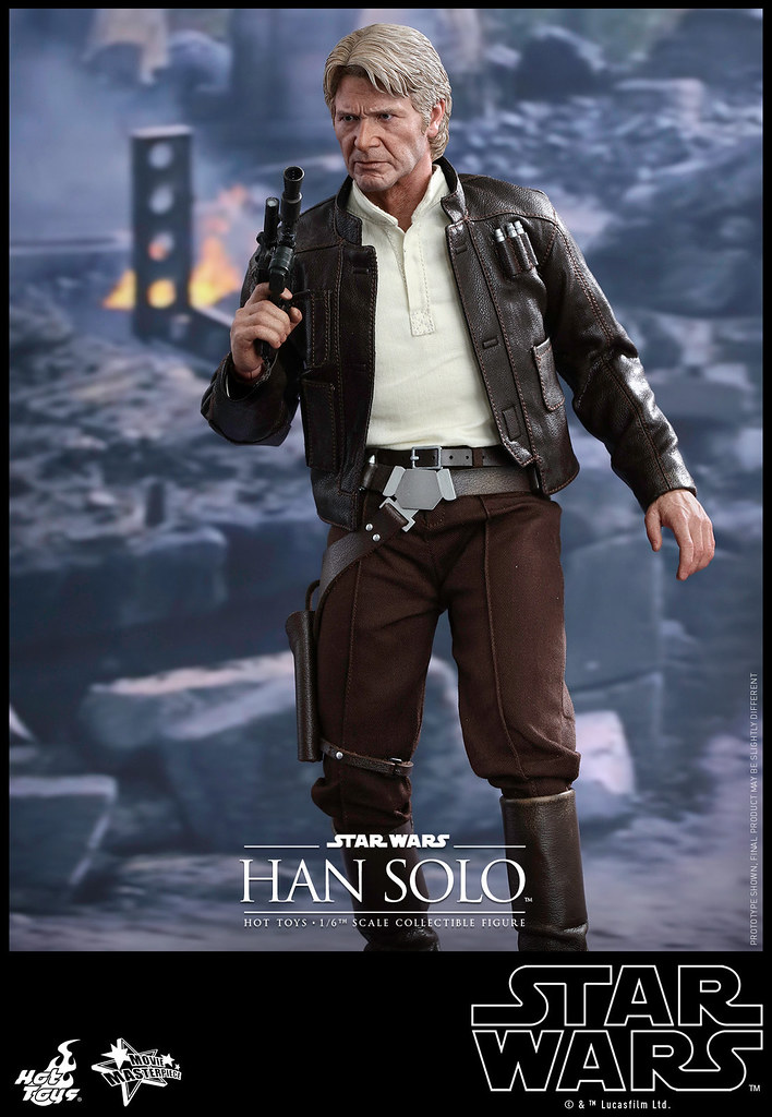 Hot Toys – MMS374 – STAR WARS：原力覺醒【韓索羅】Han Solo 1/6 比例人偶作品