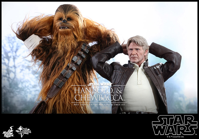 Hot Toys – MMS376 – STAR WARS：原力覺醒【韓索羅 & 丘巴卡】雙人組合包 1/6 比例人偶作品