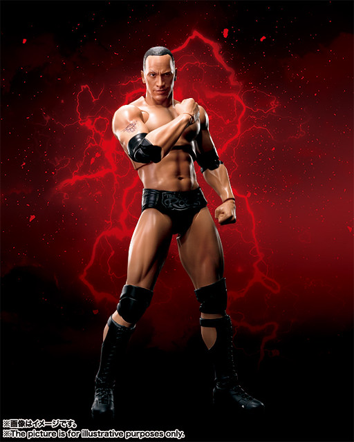 S.H.Figuarts – WWE 系列【巨石強森】The Rock 你們知道我以前也很纖細的嗎？！